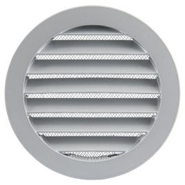 Grille de ventilation ronde à encastrer aluminium - Acheter en ligne