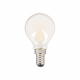 Ampoule boule opaque LED E14 blanc chaud 806 lm 6,5 W XANLITE