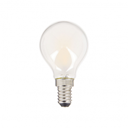 Ampoule boule opaque LED E14 blanc chaud 806 lm 6,5 W XANLITE