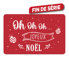 Set de table joyeux Noël en PVC 45 x 30 cm