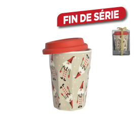 Mug avec couvercle lutin