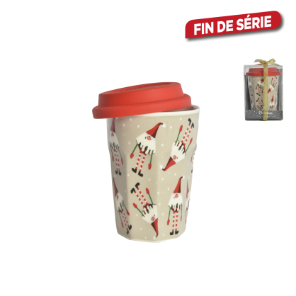 Mug avec couvercle lutin