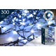 Guirlande extérieure flash 300 LED blanc froid 15 m