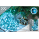 Guirlande extérieure 300 LED bleu glacier 15 m