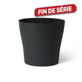 Cache-pot Feeling anthracite Ø 30 x 27 cm