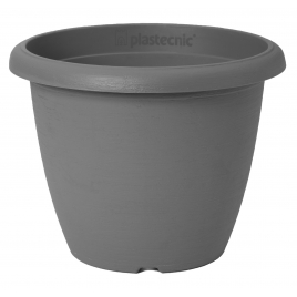 Cache-pot Teramo anthracite Ø 30 x 23 cm