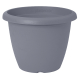 Cache-pot Teramo ardoise Ø 30 x 23 cm