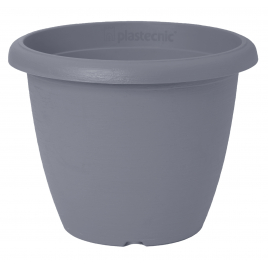 Cache-pot Teramo ardoise Ø 40 x 31 cm