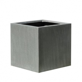 Pot cubique Fiberstone 30 x 30 x 30 cm