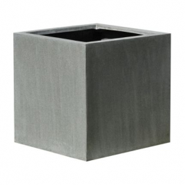 Pot cubique Fiberstone 50 x 50 x 50 cm