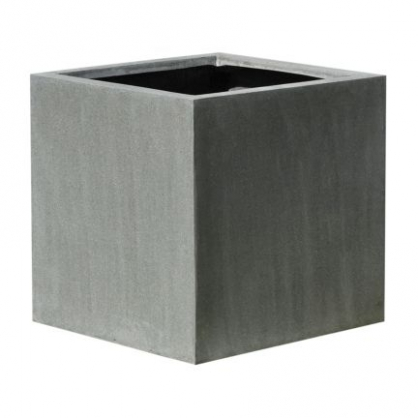 Pot cubique Fiberstone 50 x 50 x 50 cm