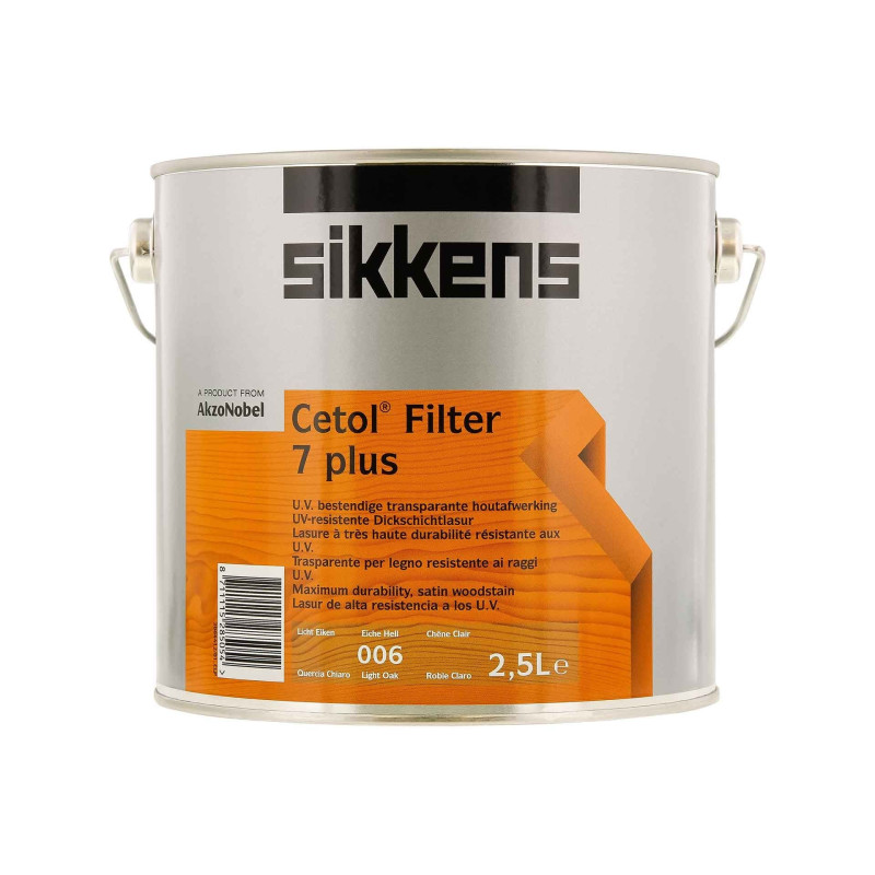 Lasure Filter 7 plus chêne clair 2,5 L SIKKENS