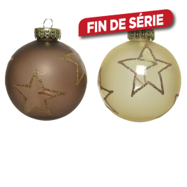 Boule de Noël incassable Ø 8 cm DECORIS