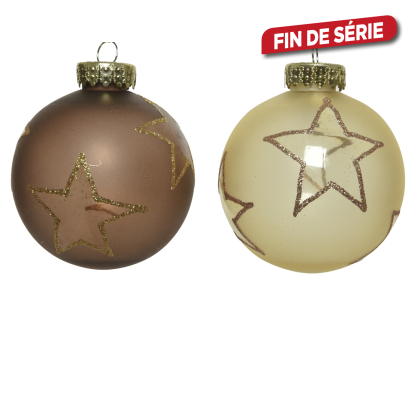 Boule de Noël incassable Ø 8 cm DECORIS