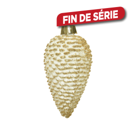 Pomme de pin à suspendre Ø 4,5 x 8 cm 6 pièces DECORIS