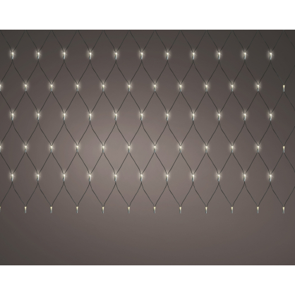 Filet lumineux extérieur 96 LED blanc chaud 1 x 1,3 m LUMINEO