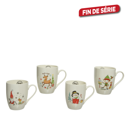 Mug de Noël en porcelaine 33 cl