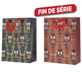 Sac cadeau Casse noisette en papier 12 x 30 x 42 cm DECORIS