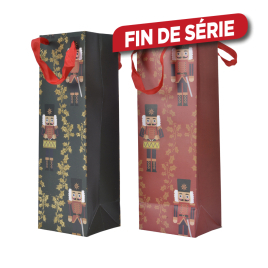 Sac cadeau Casse noisette en papier 10 x 12 x 36 cm DECORIS