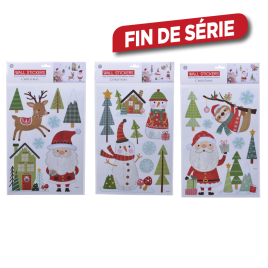 Set de stickers de Noël 42,3 x 25 cm DECORIS