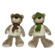 Ours en peluche avec bonnet 30 cm DECORIS