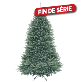 Sapin de Noël artificiel Dunhill bleu vert 228 cm