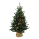 Sapin de Noël artificiel illuminé Everton vert 122 cm