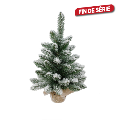 Sapin de Noël de table artificiel Whistlervert enneigé 60 cm