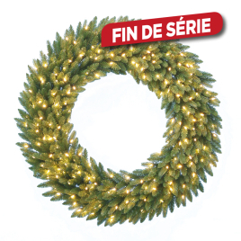 Couronne de Noël illuminée Grande Ø 61 cm