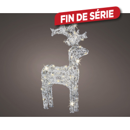 Renne en acrylique LED blanc froid 89 cm LUMINEO