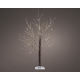 Arbre lumineux LED blanc chaud 100 cm LUMINEO