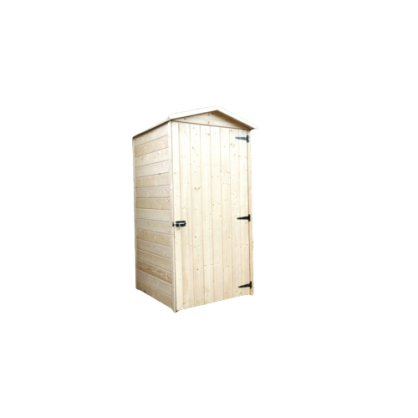 Abri de jardin en bois Traditionnel traité 90 x 96 x 183 cm SOLID