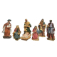 Set de figurines pour crèche de Noël 7 pièces