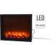 Feu ouvert LED 41 x 10 x 25 cm