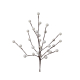 Branche avec baies blanches en mousse 26 cm