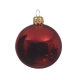 Boule de Noël en verre rouge Ø 15 cm DECORIS