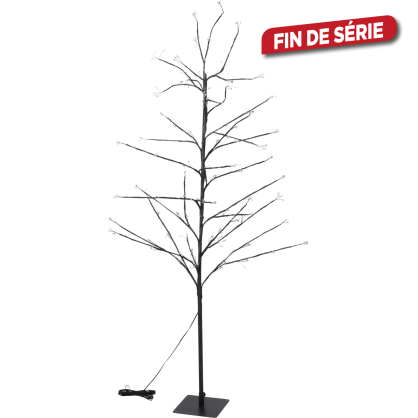 Arbre lumineux LED blanc chaud 150 cm