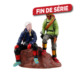 Figurine duo de grimpeurs LEMAX