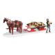 Set de figurines livraison de bois LEMAX