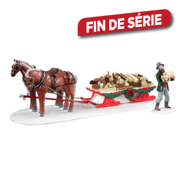 Set de figurines livraison de bois LEMAX