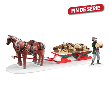 Set de figurines livraison de bois LEMAX