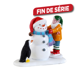 Figurine lutin de Noël LEMAX