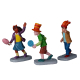 Set de figurines jeux d'enfants 3 pièces LEMAX