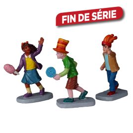 Set de figurines jeux d'enfants 3 pièces LEMAX