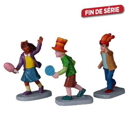 Set de figurines jeux d'enfants 3 pièces LEMAX