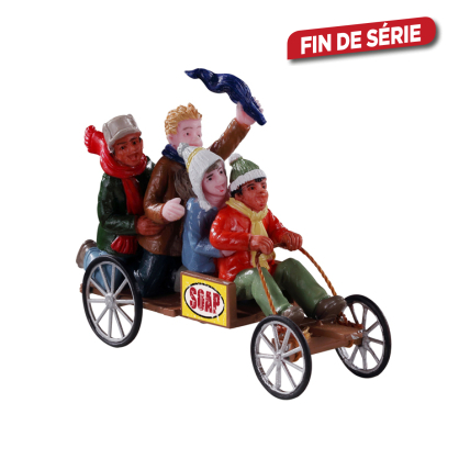 Figurine amis en go-kart LEMAX