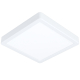 Plafonnier LED Fueva 5 blanc 21 x 21 cm 4000 K 17 W EGLO