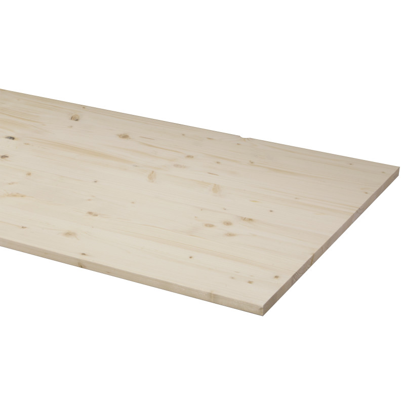 Panneau de meuble en sapin massif 250 x 60 x 1,8 cm CANDO