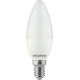 Ampoule flamme mate LED E14 blanc chaud 806 lm 6,5 W SYLVANIA