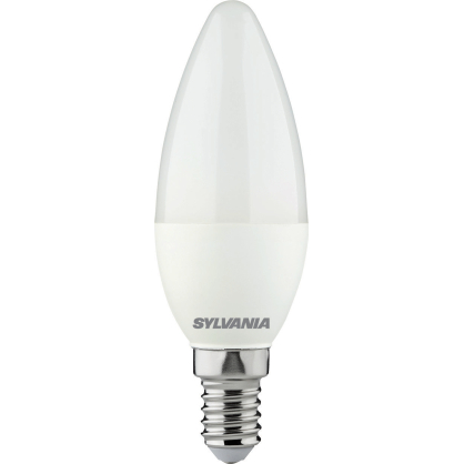 Ampoule flamme mate LED E14 blanc chaud 806 lm 6,5 W SYLVANIA